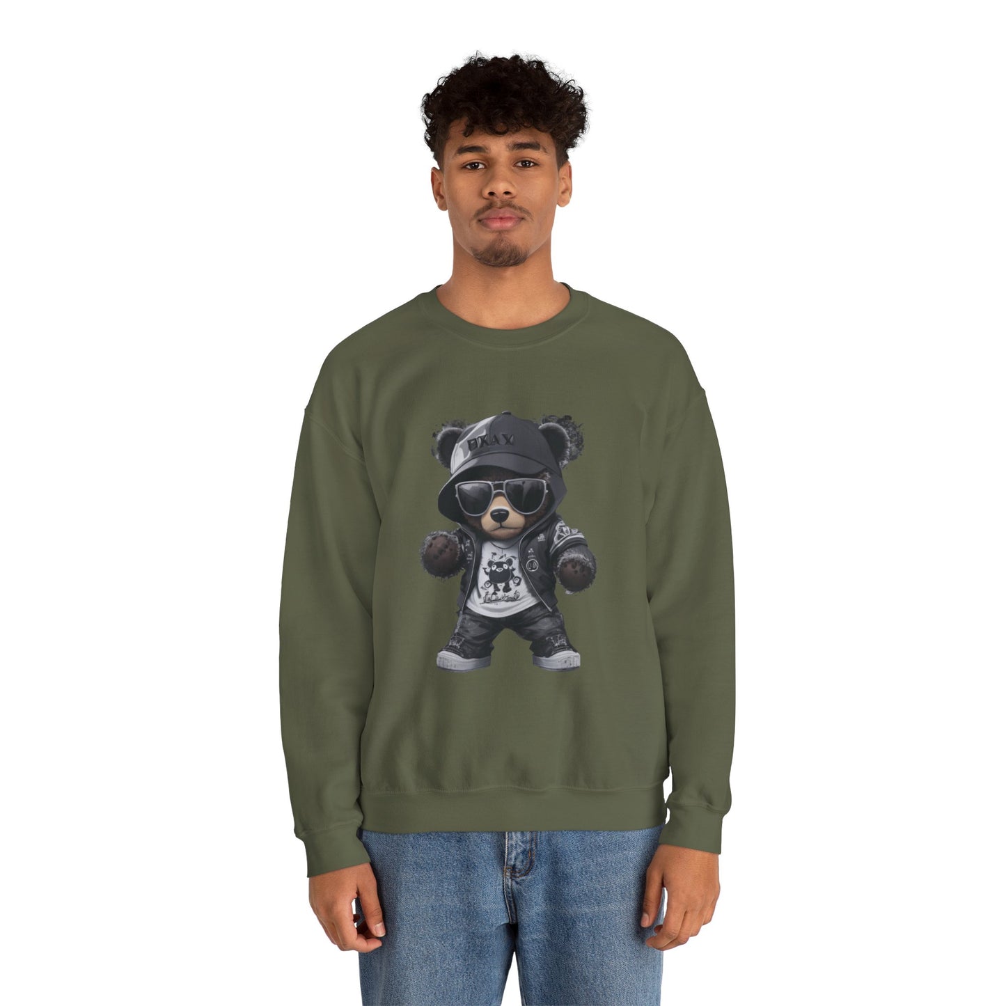 Street Bear Graphic Unisex Sweatshirt