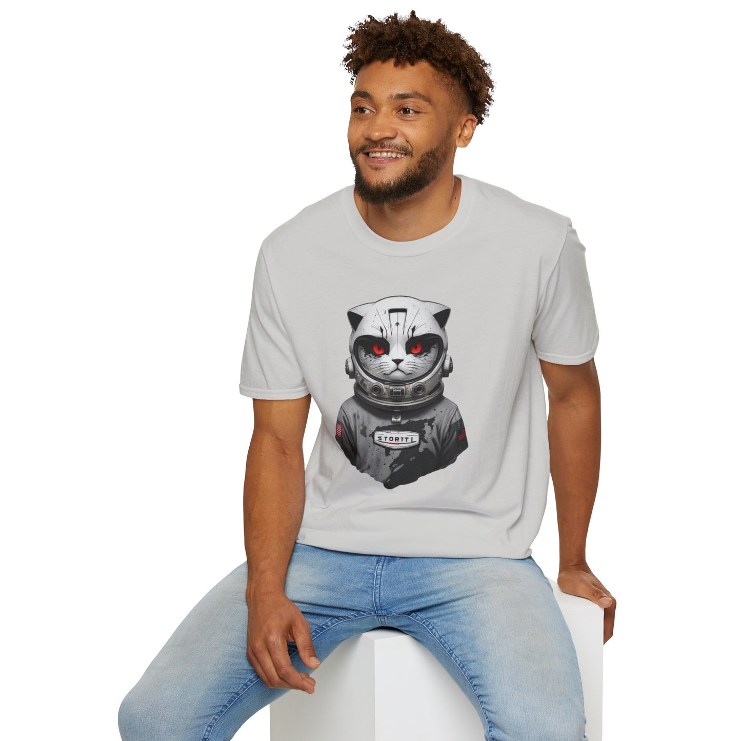 Space Cat Out of This World Graphic Unisex Tee