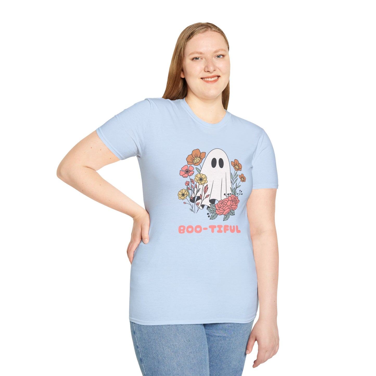 Boo-tiful Floral Ghost T-Shirt