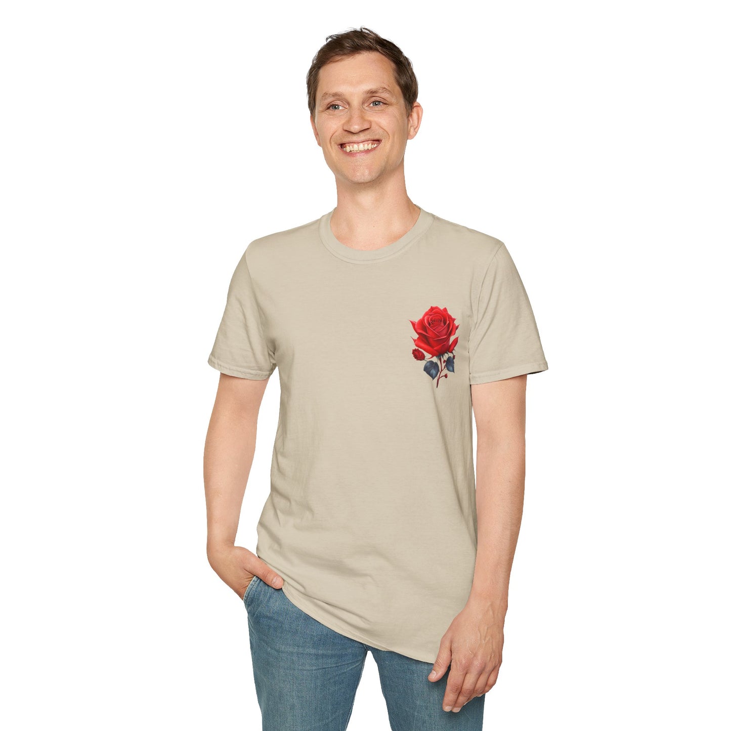 Red Rose Graphic Unisex T-Shirt