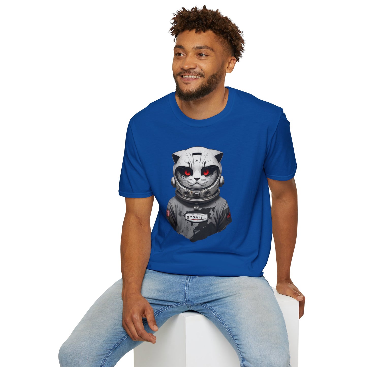 Space Cat Out of This World Graphic Unisex Tee