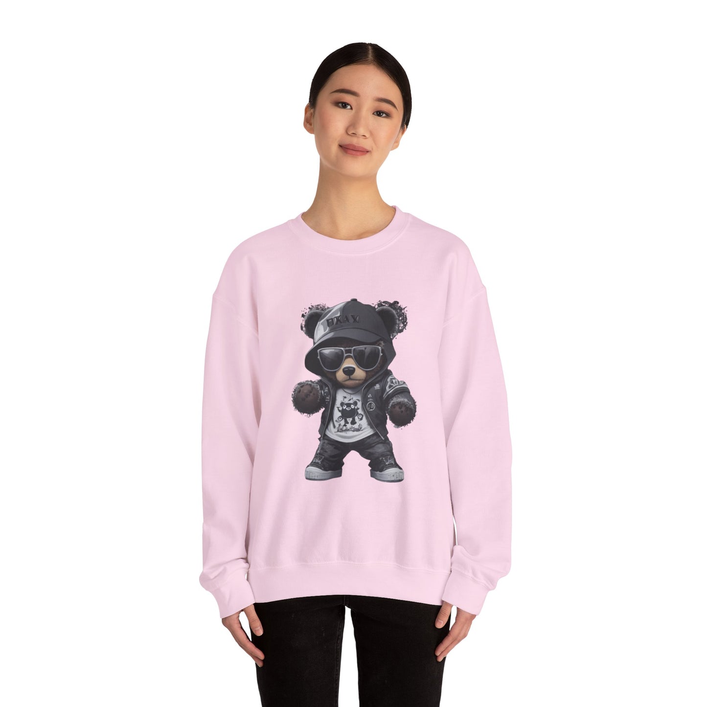 Street Bear Graphic Unisex Sweatshirt