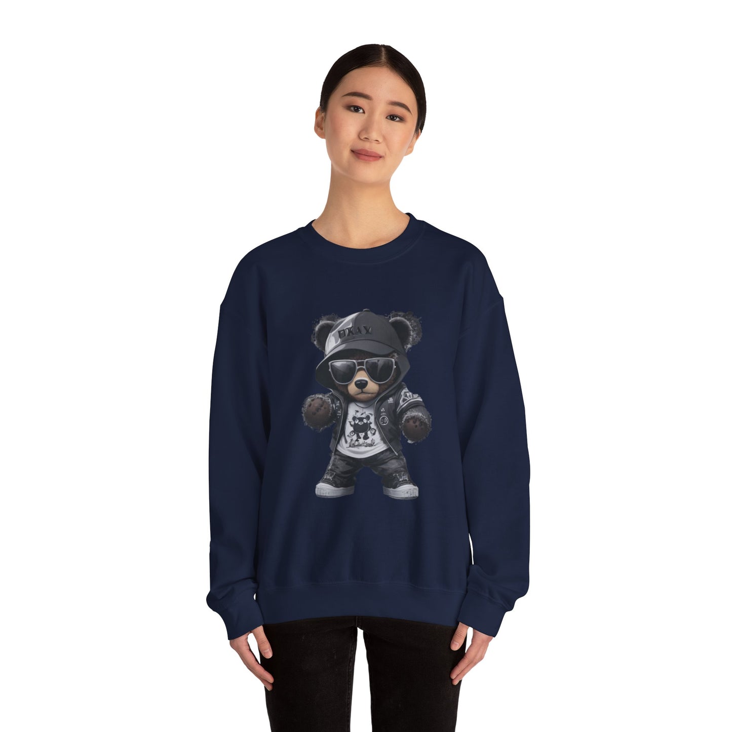 Street Bear Graphic Unisex Sweatshirt