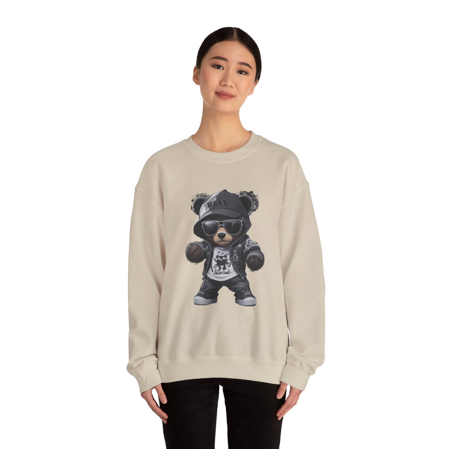 Street Bear Graphic Unisex Sweatshirt