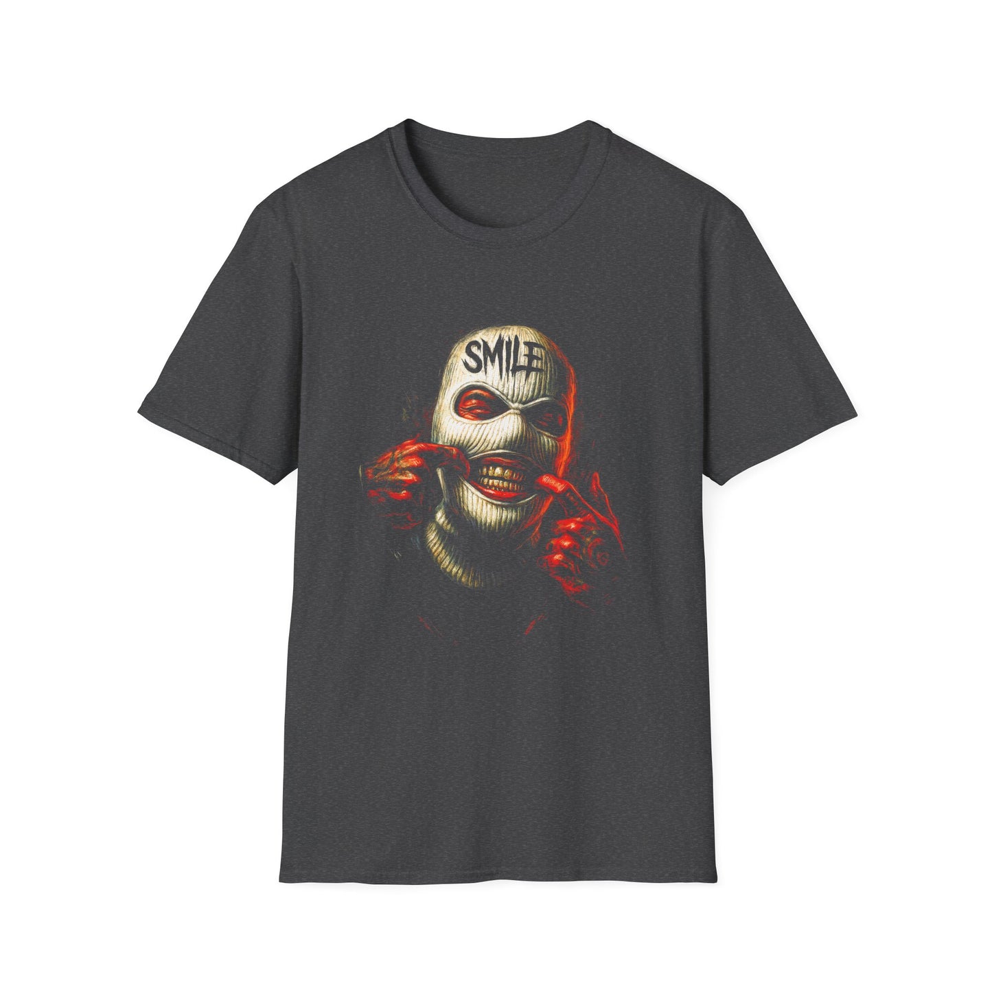 Horror Mask 'SMILE' Graphic T‑Shirt