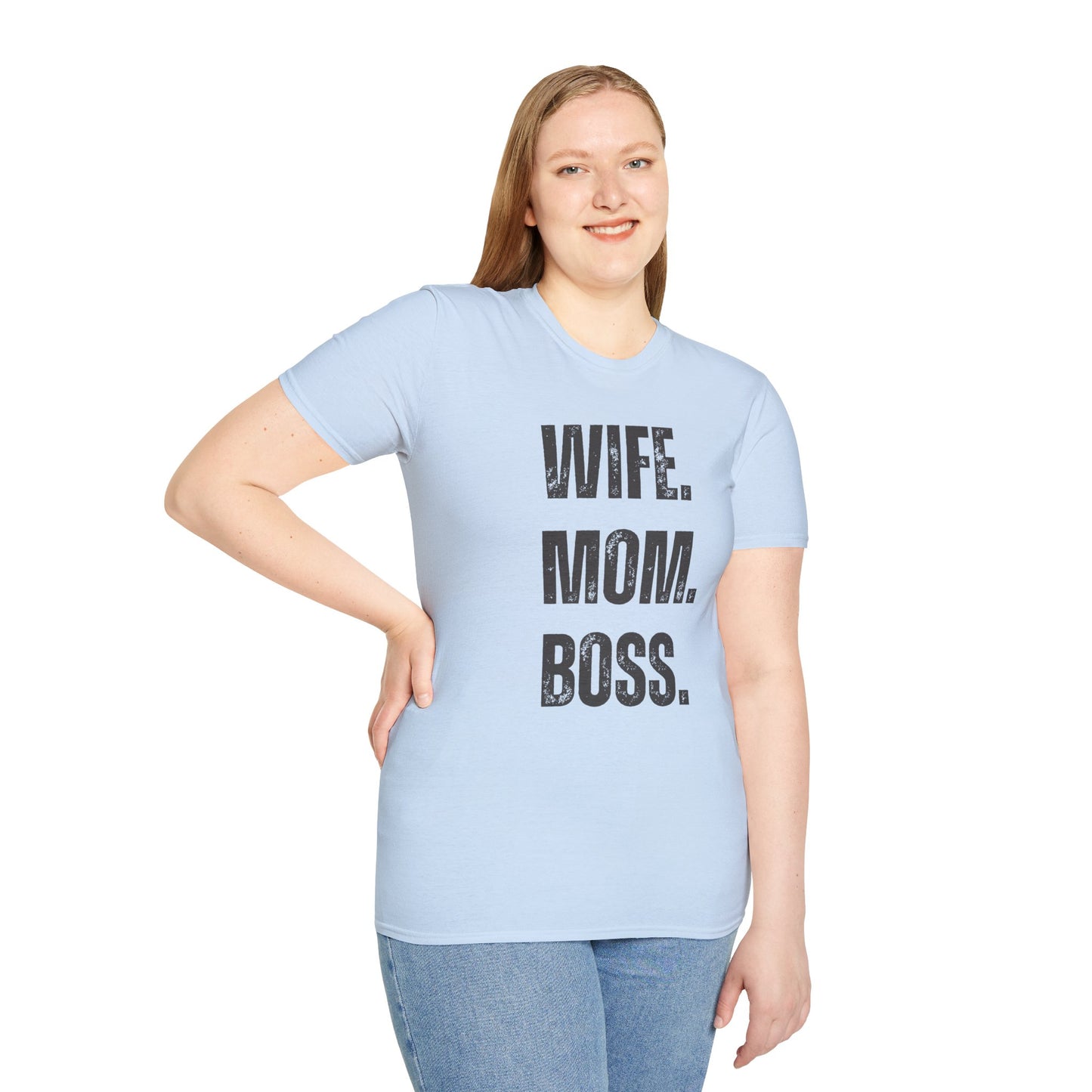 Wife Mom Boss The Ultimate Power Tee