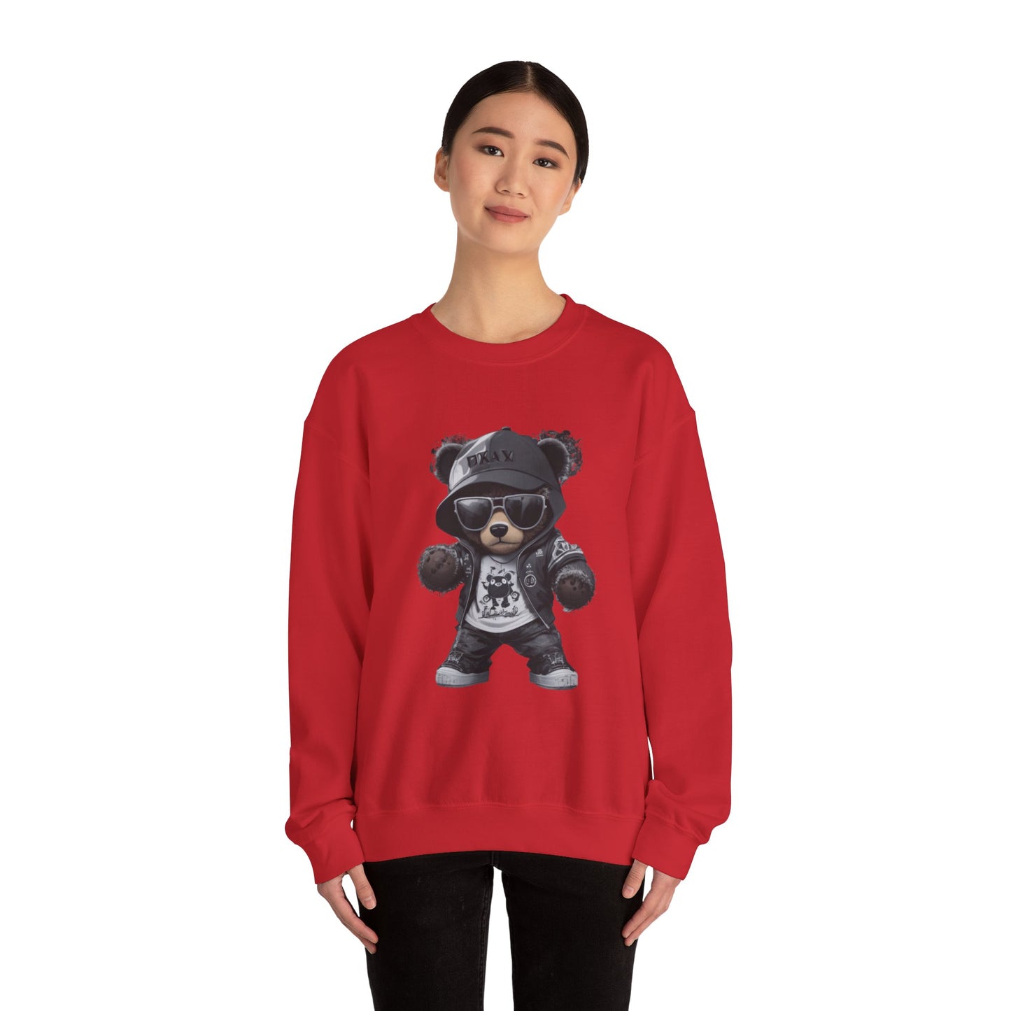 Street Bear Graphic Unisex Sweatshirt