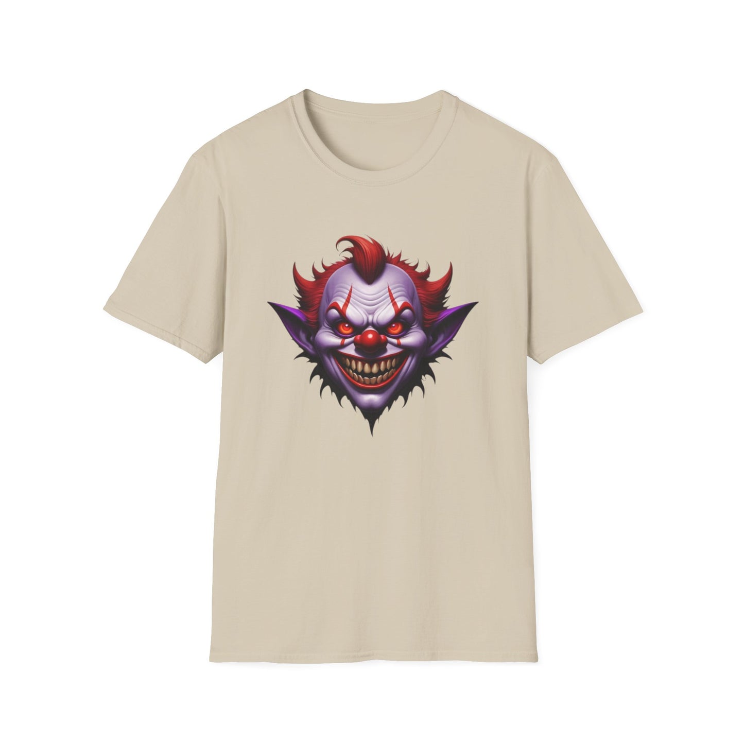 Evil Clown Graphic T-shirt
