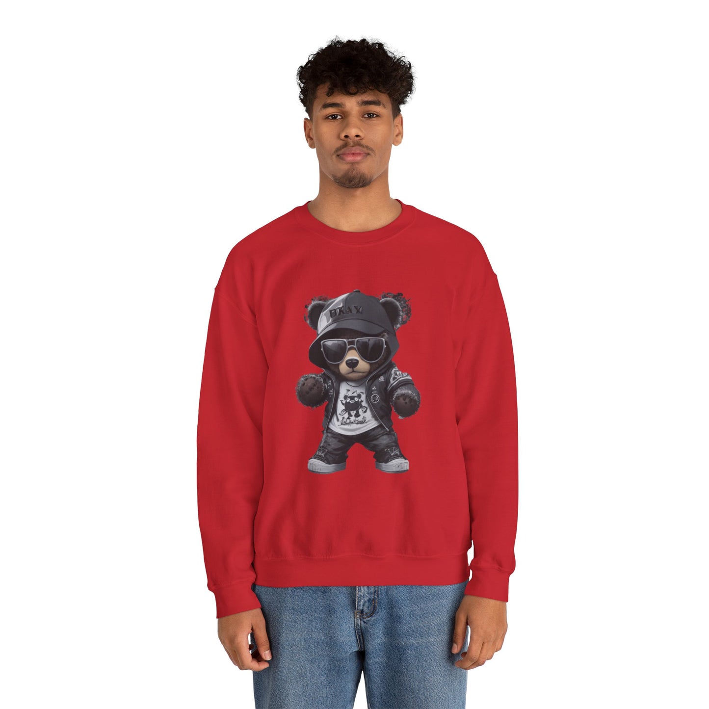 Street Bear Graphic Unisex Sweatshirt