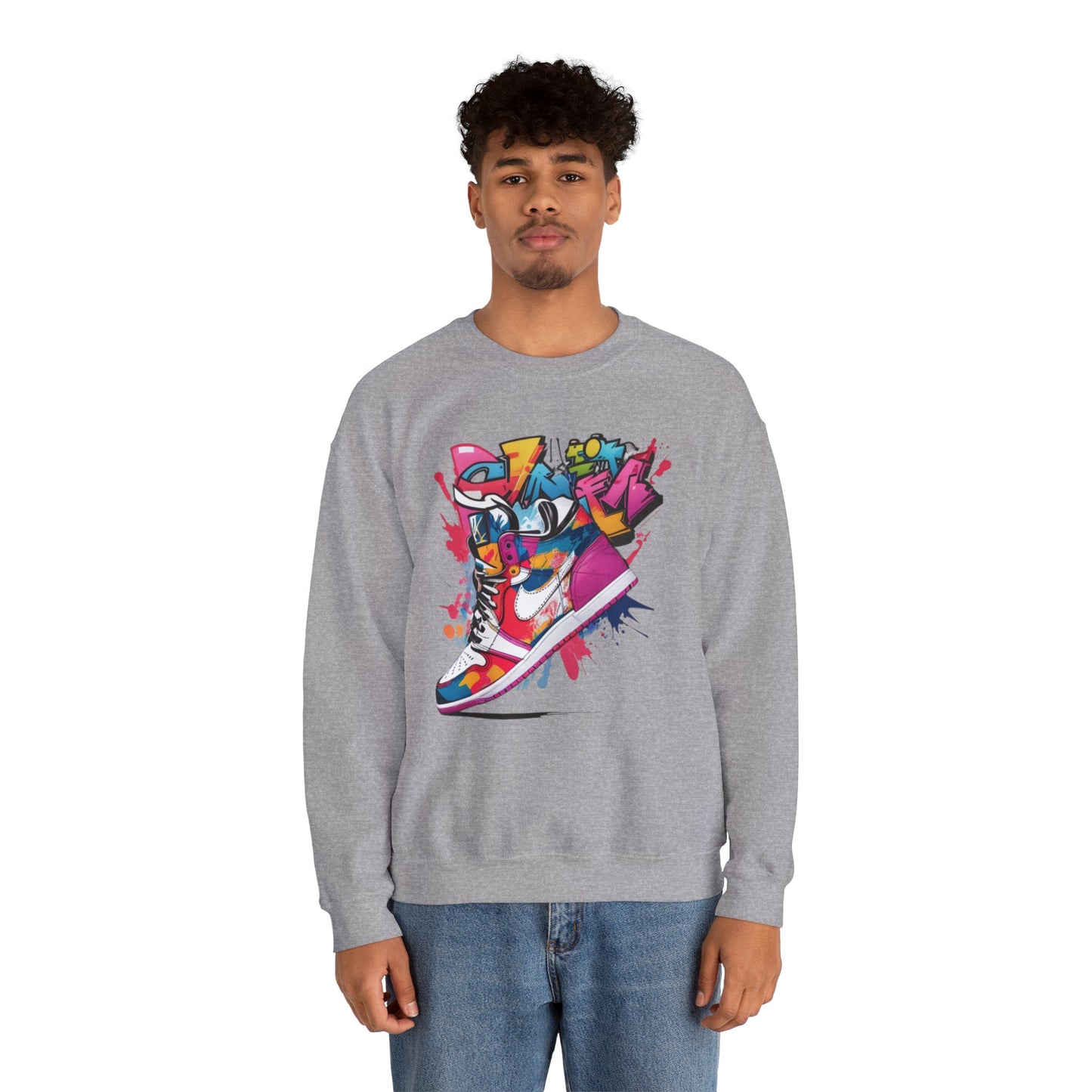 Sneaker Head Graphic Unisex Sweatshirt