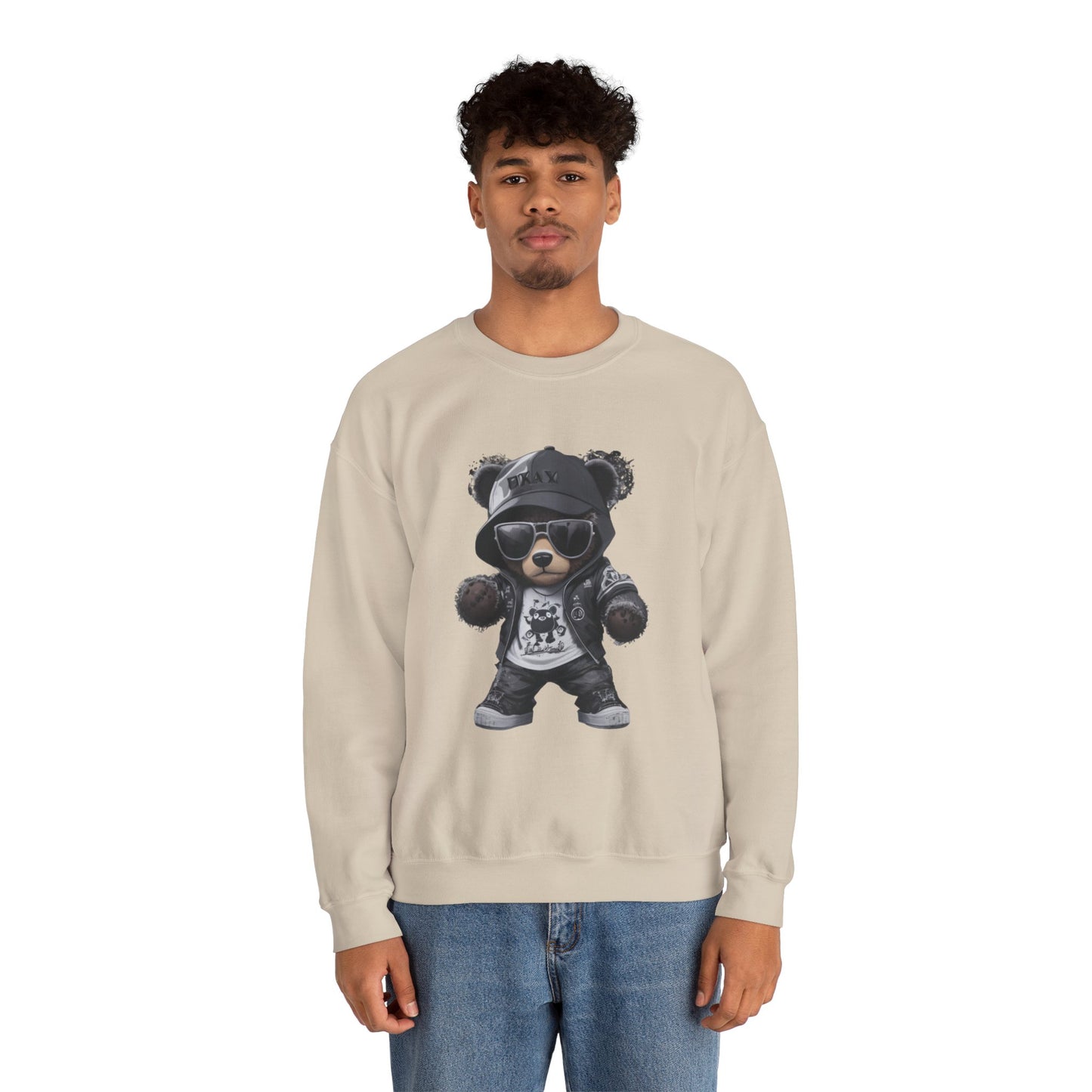 Street Bear Graphic Unisex Sweatshirt