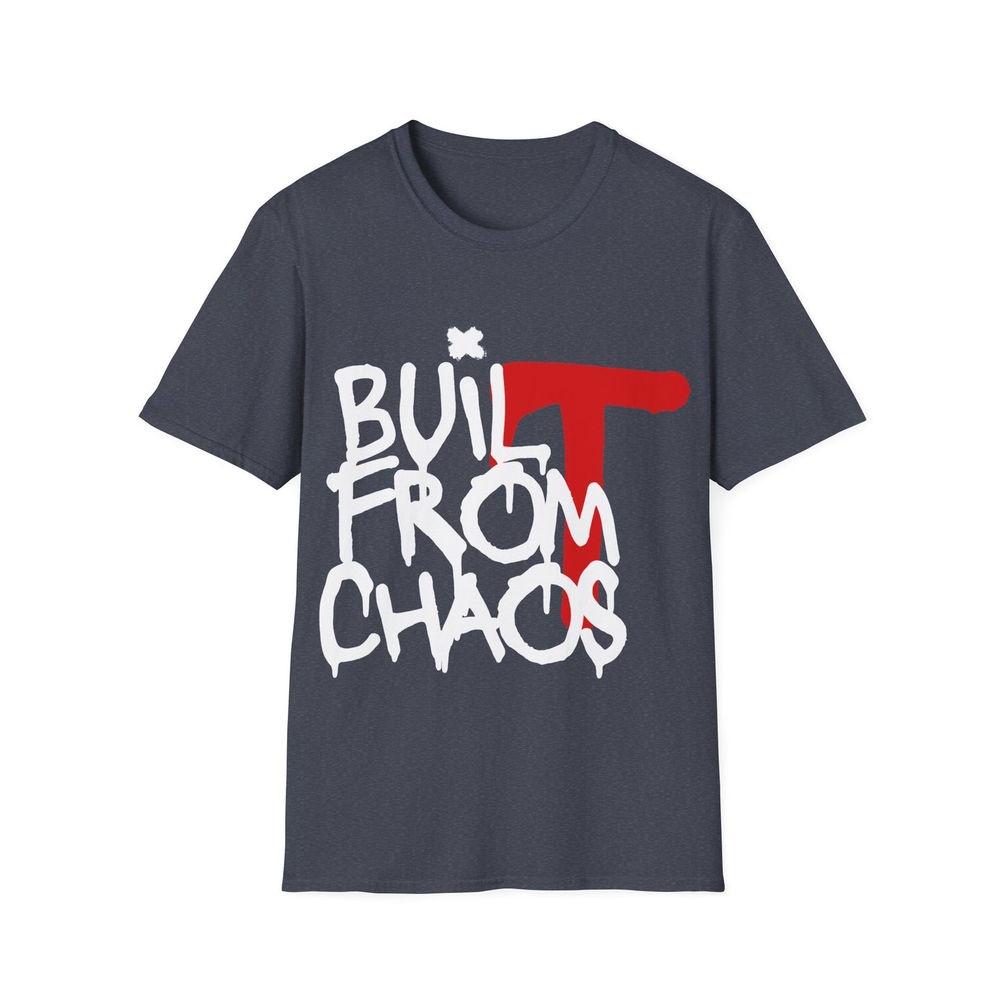 Build From Chaos T-Shirt — Street Graffiti Graphic Tee