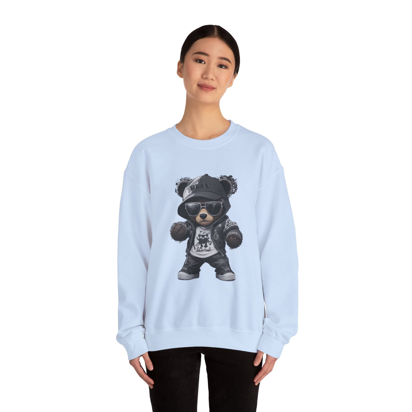 Street Bear Graphic Unisex Sweatshirt