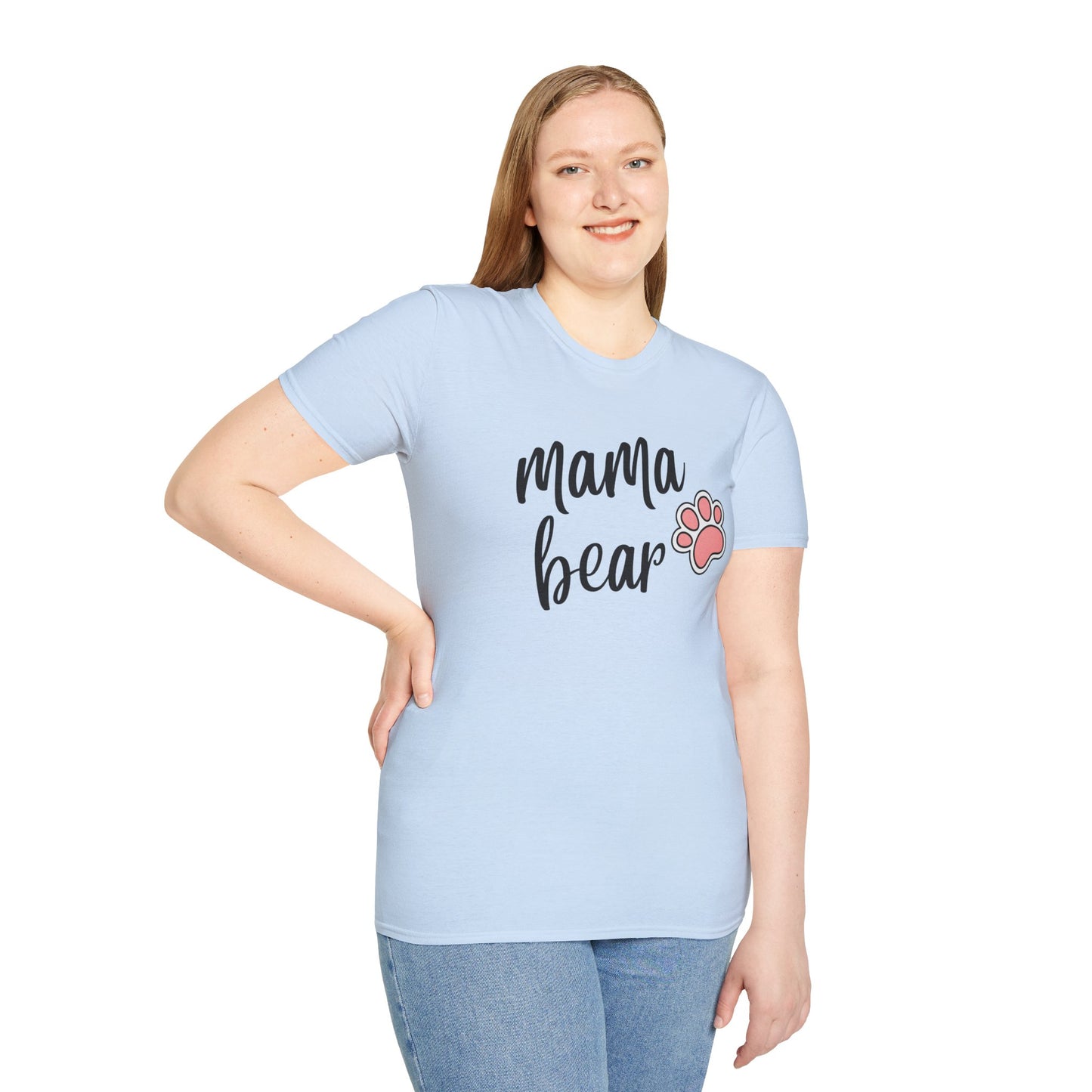 Mama Bear Pawsitive Vibes T-Shirt