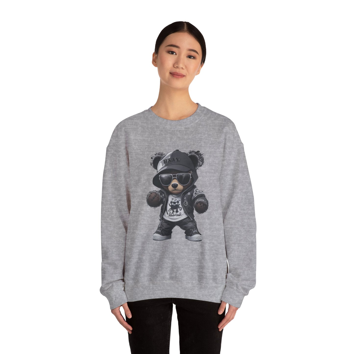 Street Bear Graphic Unisex Sweatshirt