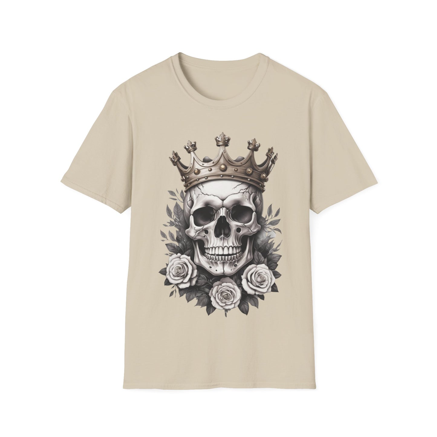 Royal Rebellion King Skull Unisex Tee
