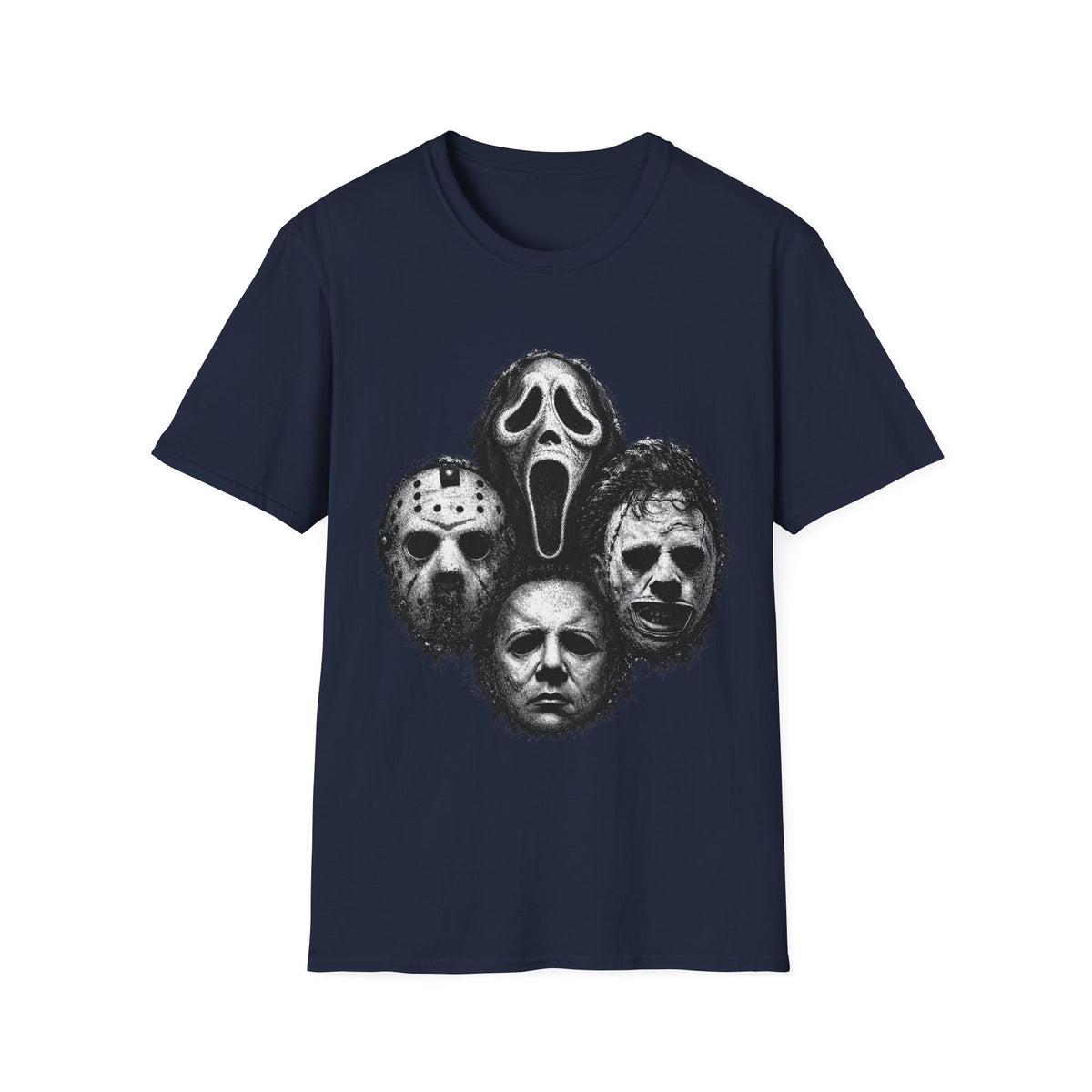 Horror Icons Collage T-Shirt