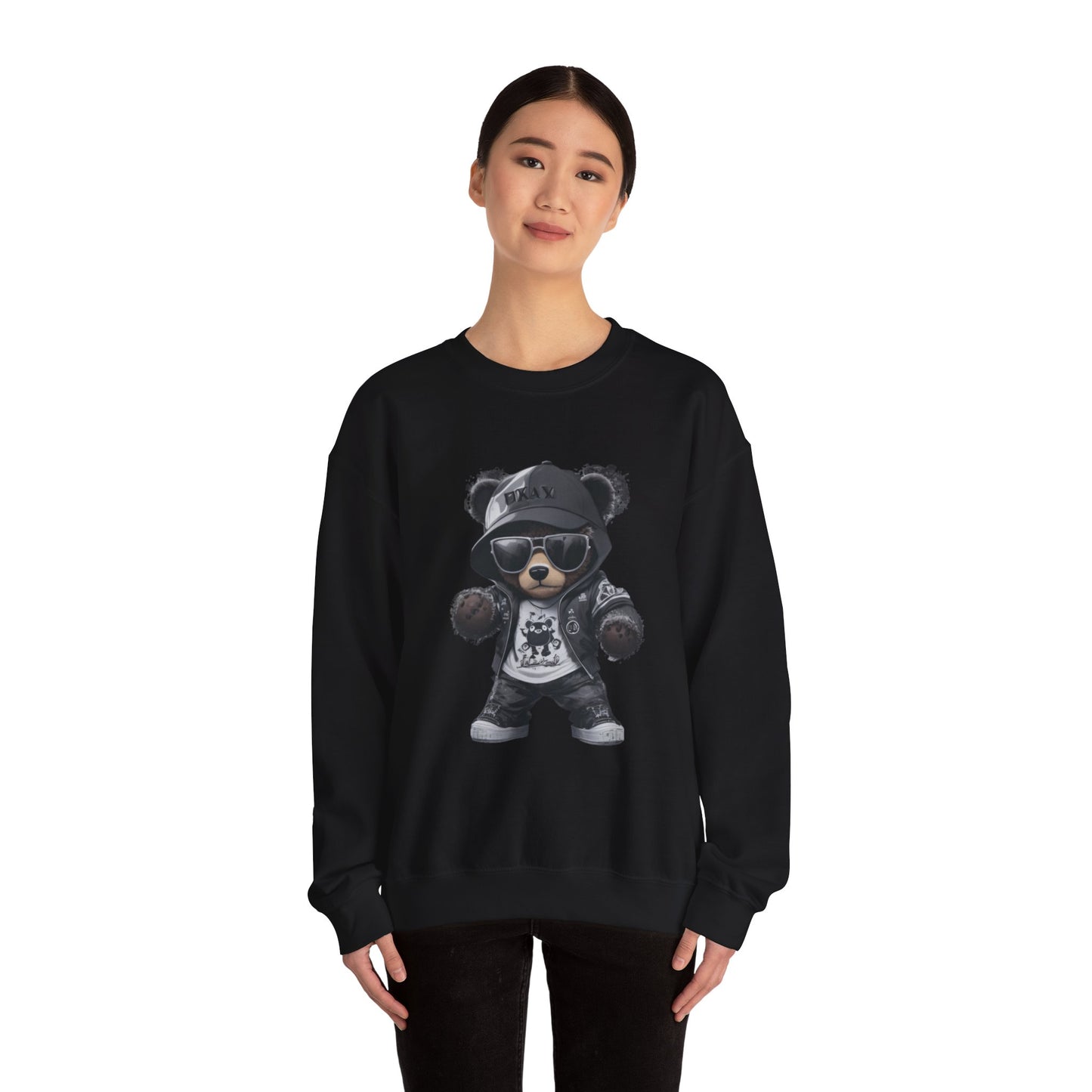 Street Bear Graphic Unisex Sweatshirt