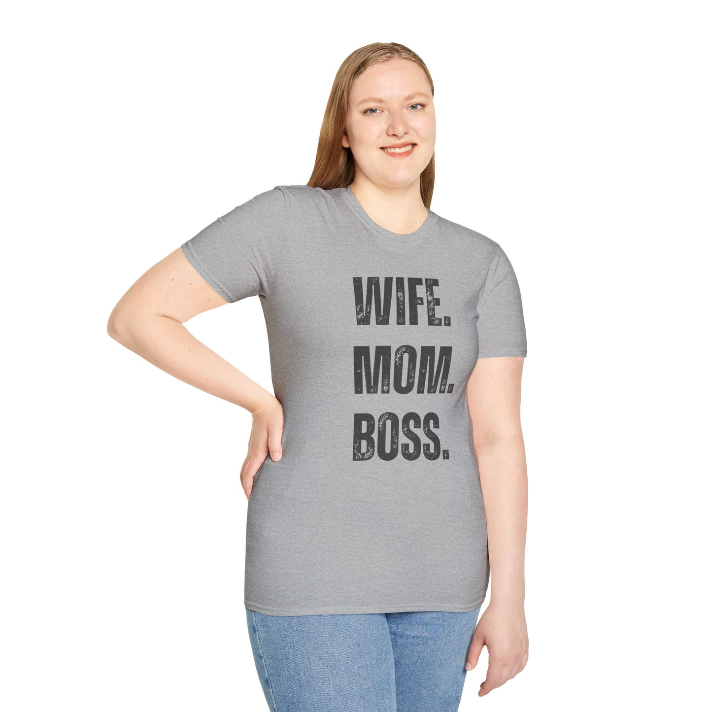Wife Mom Boss The Ultimate Power Tee
