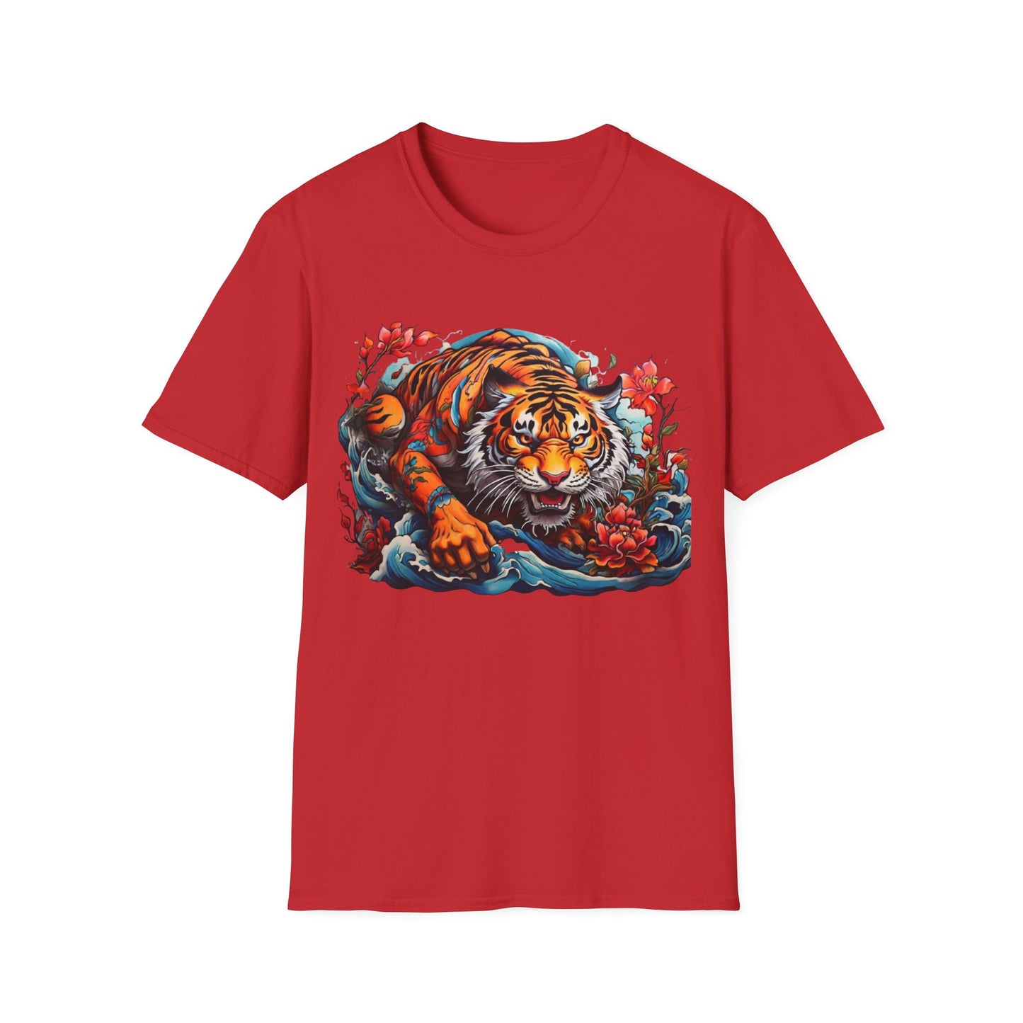 Tiger Crest T-Shirt — Fierce Vintage Tiger Graphic Tee