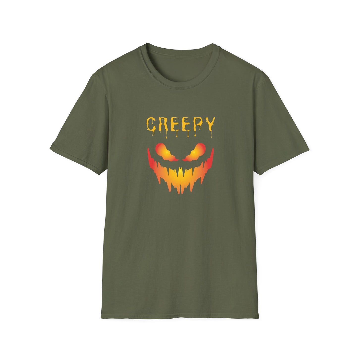 Creepy Smile Halloween Unisex T-Shirt