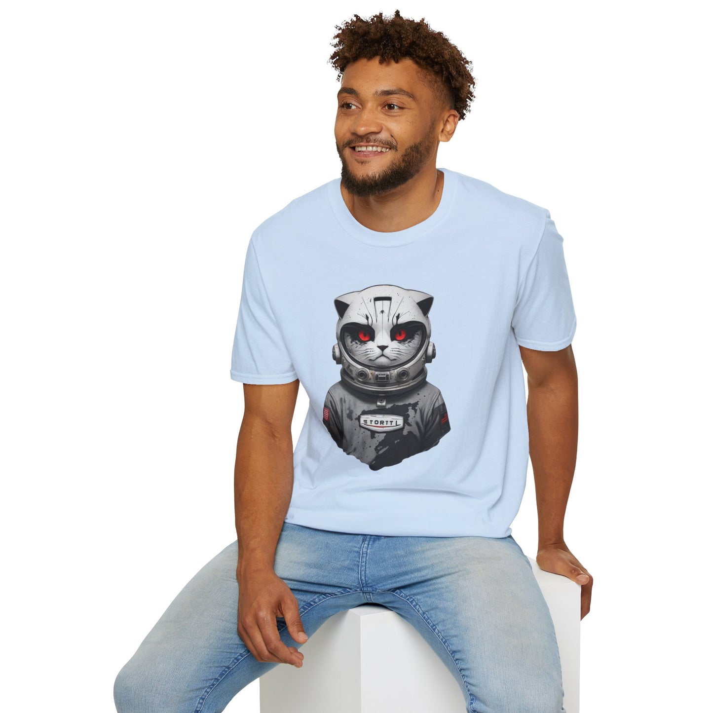 Space Cat Out of This World Graphic Unisex Tee