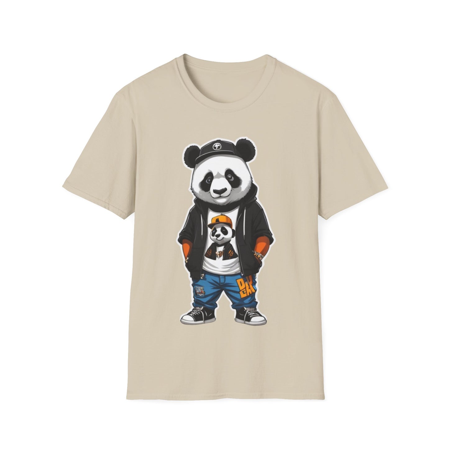 Panda Vibes Relaxed and Happy Unisex Tee