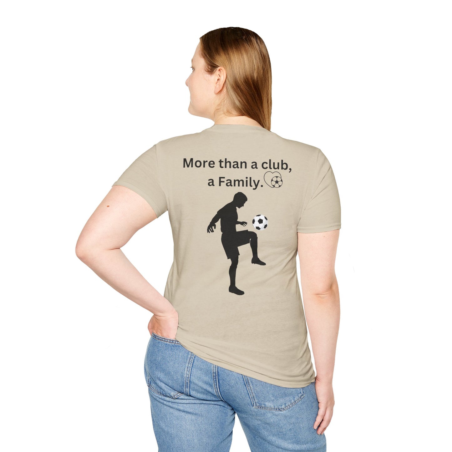 La Celeste S.C More than a Club, A Family - Unisex Softstyle T-Shirt
