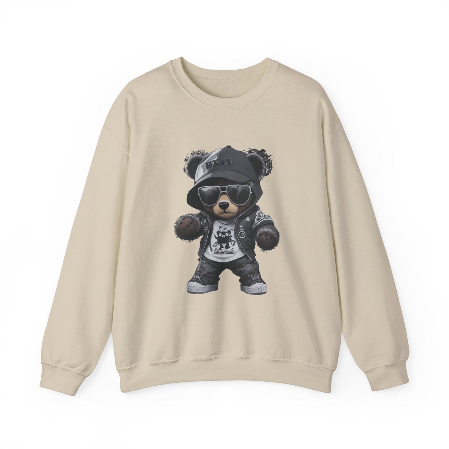 Street Bear Graphic Unisex Sweatshirt