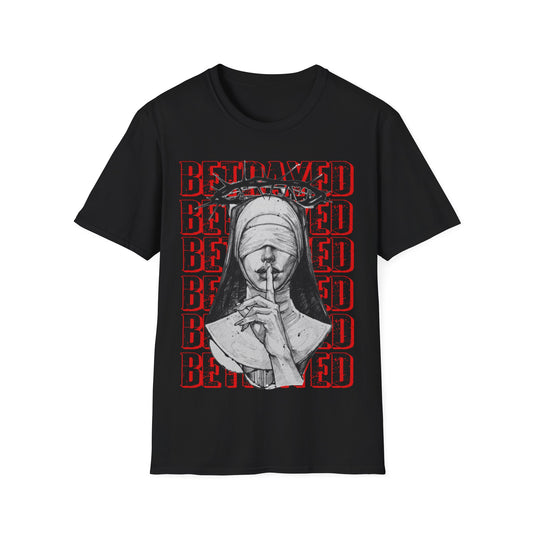 Whispers of Betrayal Dark Nun Graphic Unisex Tee