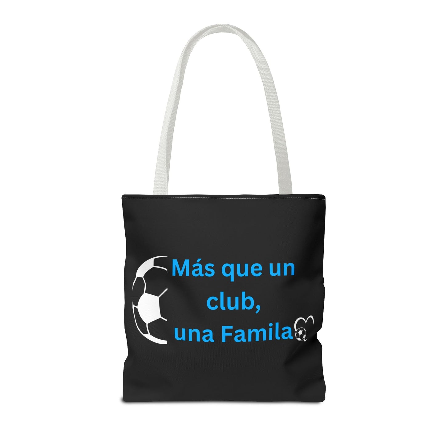 La Celeste S.C. Black Tote Bag | Más que un club una Familia!