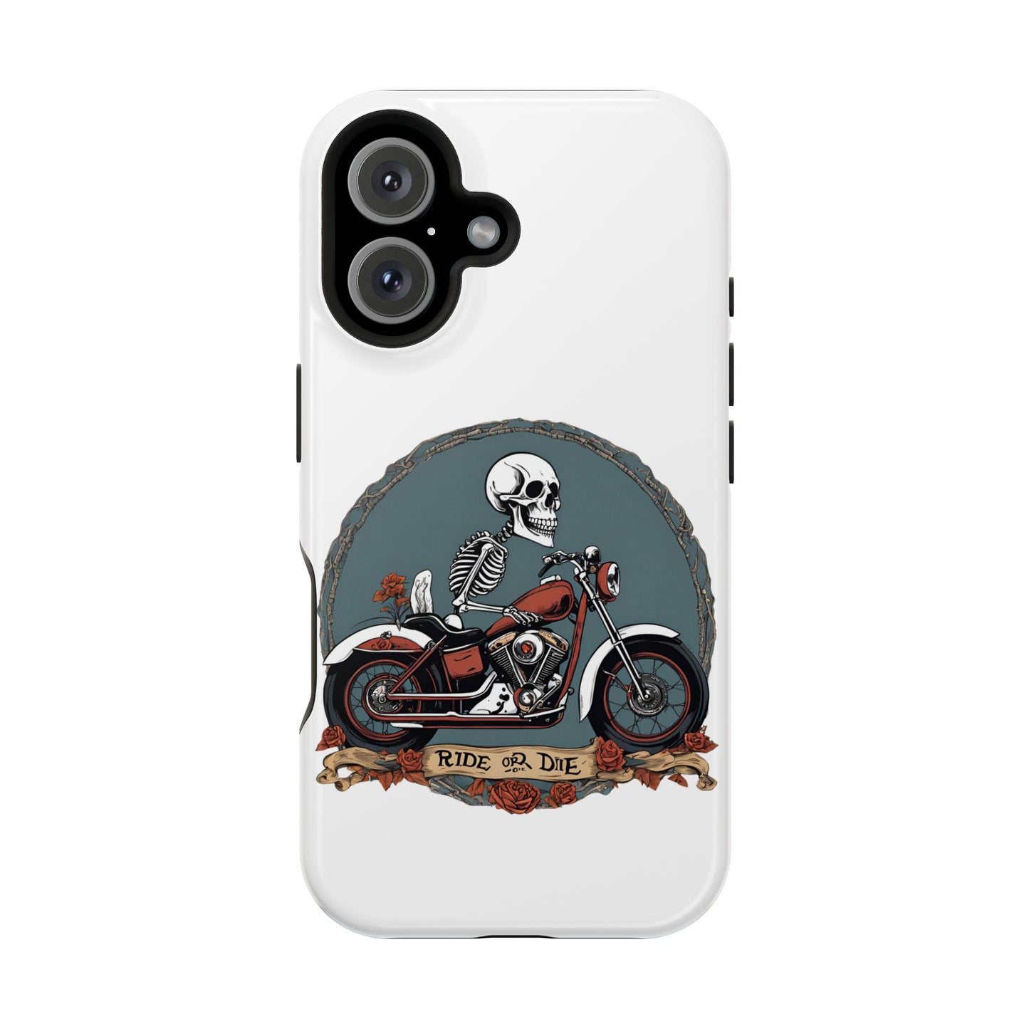 Ride or Die: Skeleton iPhone Case