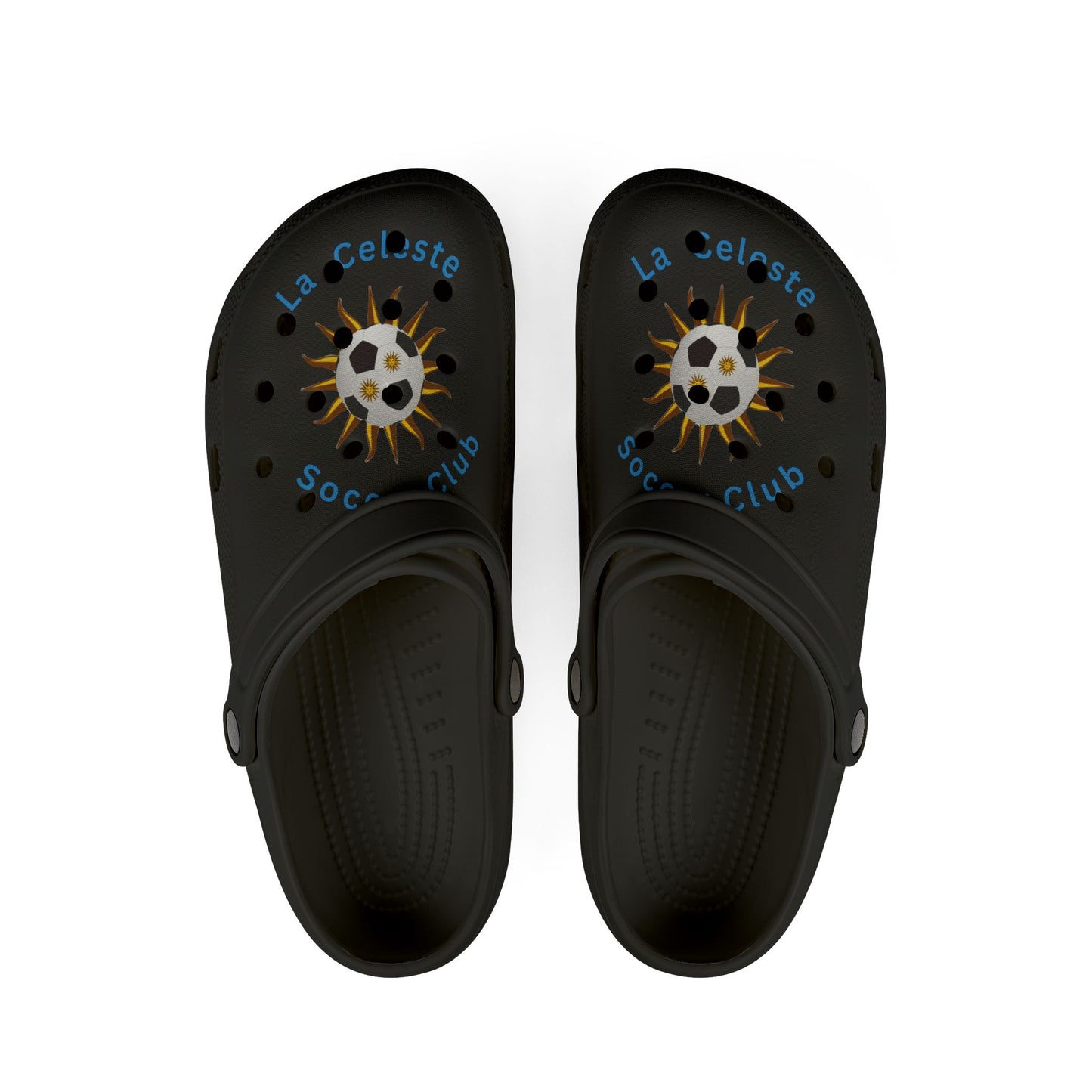 La Celeste S.C. Unisex  Shoes, Sporty Summer Sandals, Stylish Outdoor Footwear, Perfect for Soccer Practice