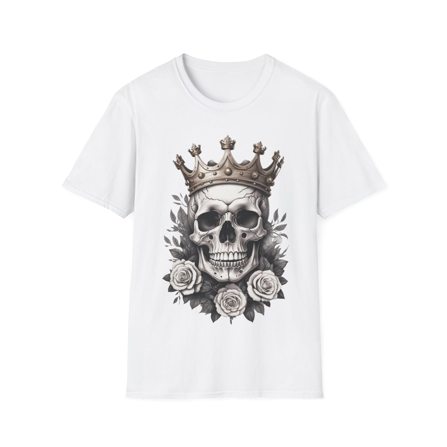 Royal Rebellion King Skull Unisex Tee