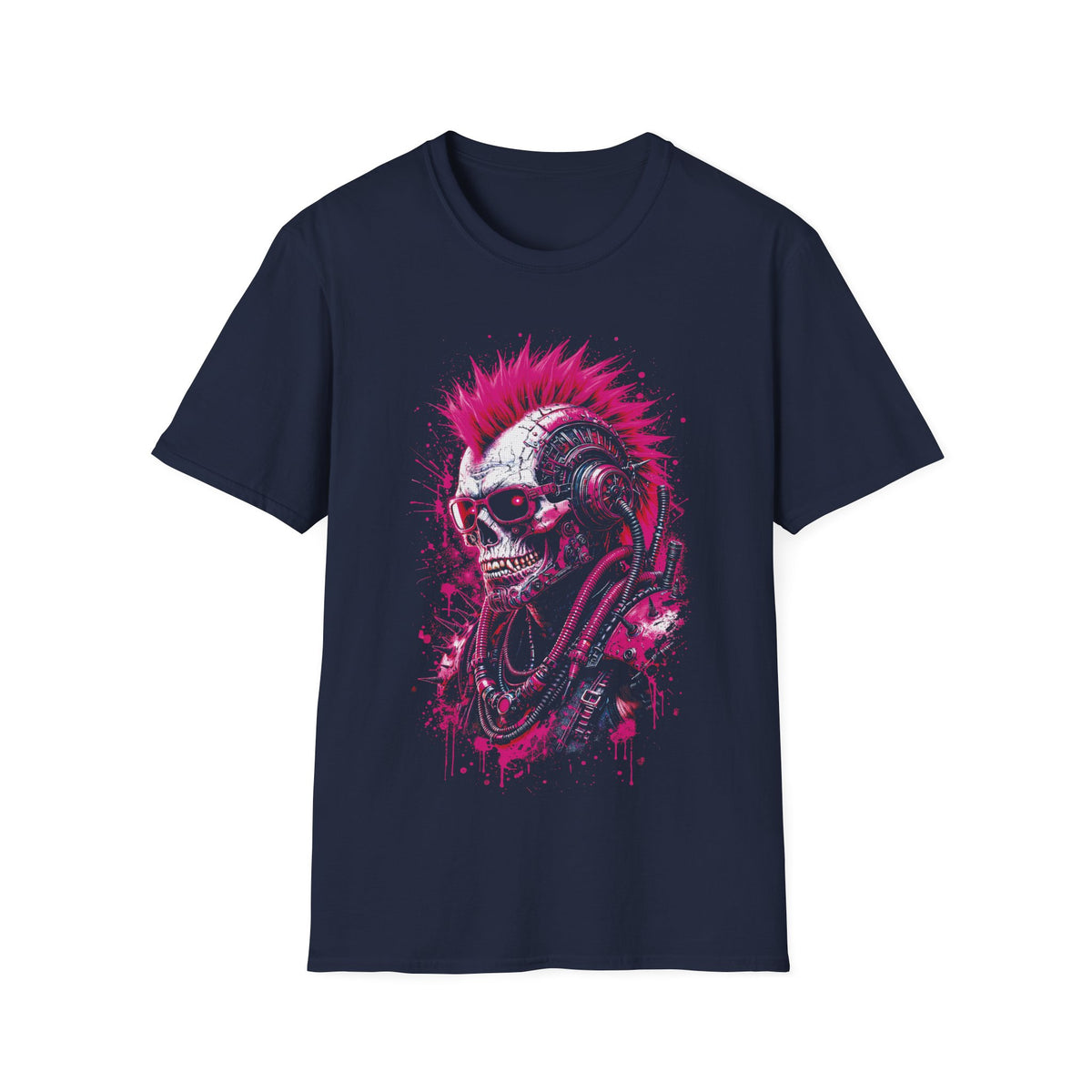 Cyberpunk Skull Punk T-Shirt
