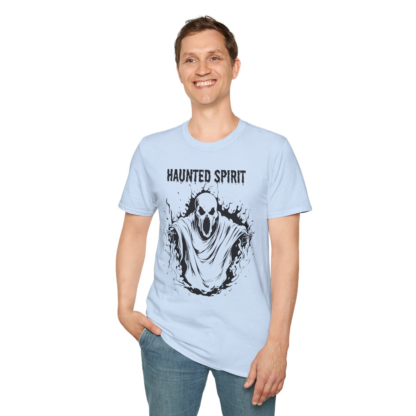 Haunted Spirit Graphic Unisex T-Shirt