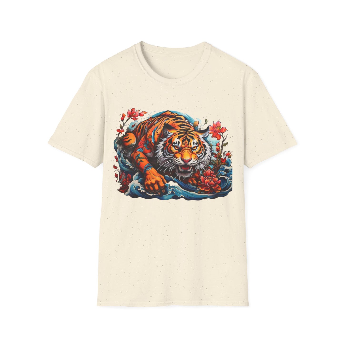 Tiger Crest T-Shirt — Fierce Vintage Tiger Graphic Tee