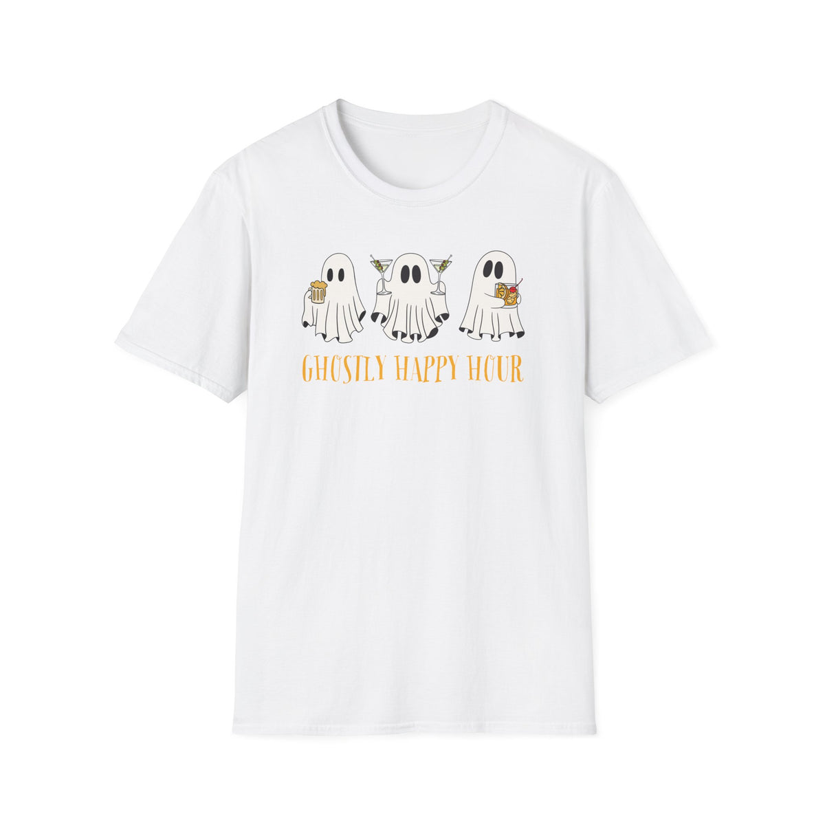 T-Shirt — Ghostly Happy Hour Graphic Tee