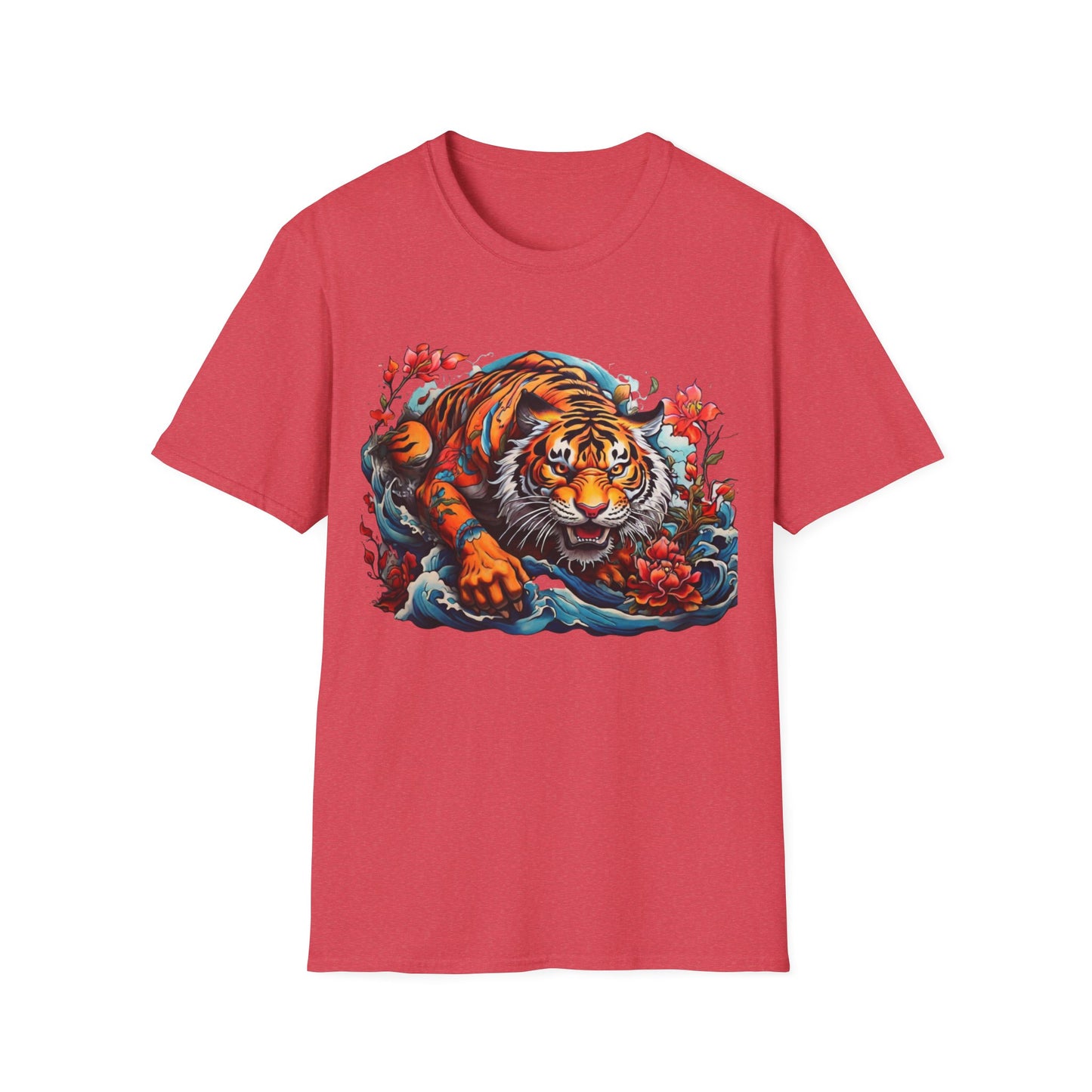 Tiger Crest T-Shirt — Fierce Vintage Tiger Graphic Tee