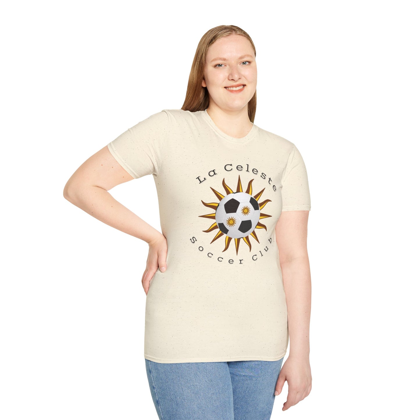 La Celeste S.C More than a Club , A Family - Unisex Softstyle T-Shirt