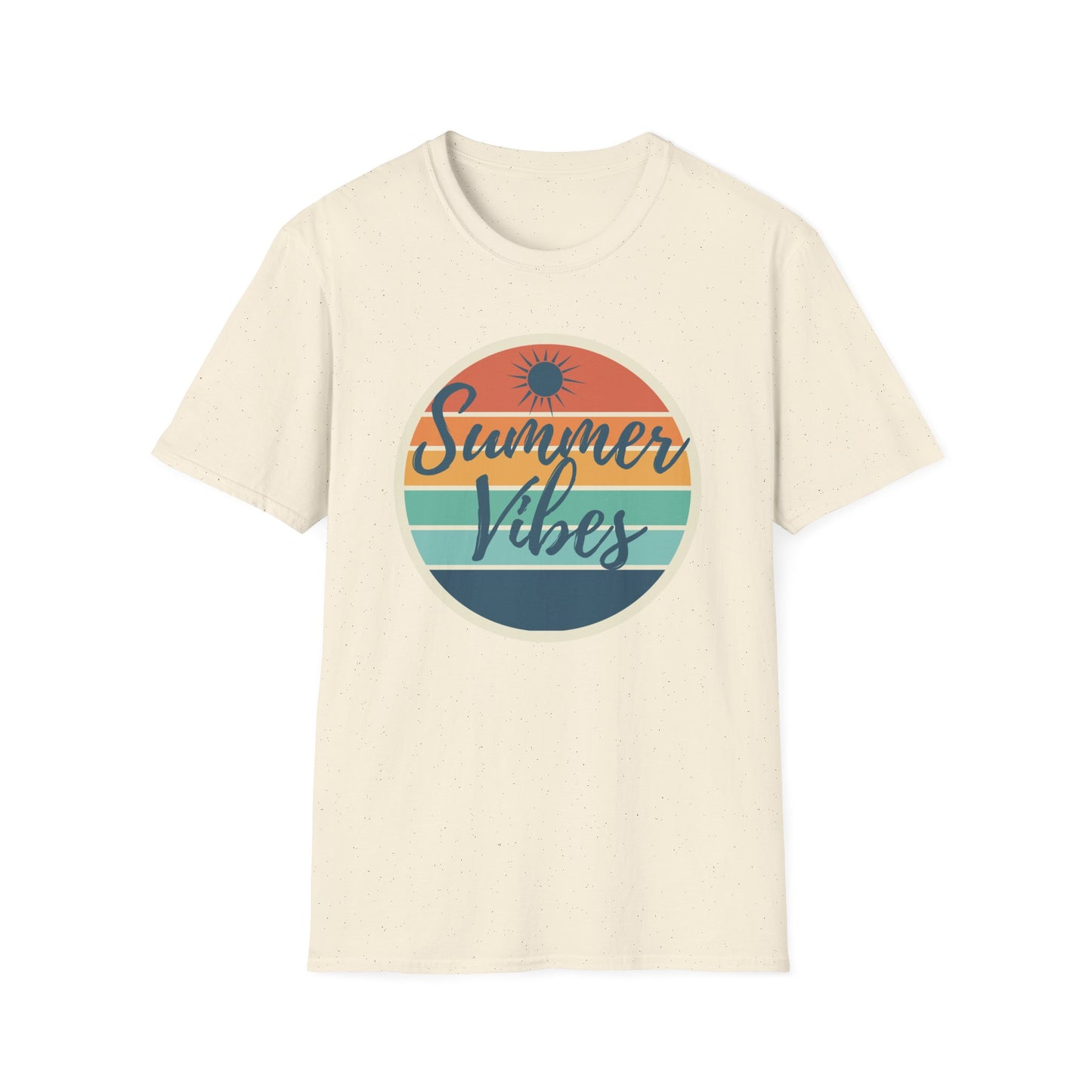 Summer Vibes Sunset Graphic Unisex Tee