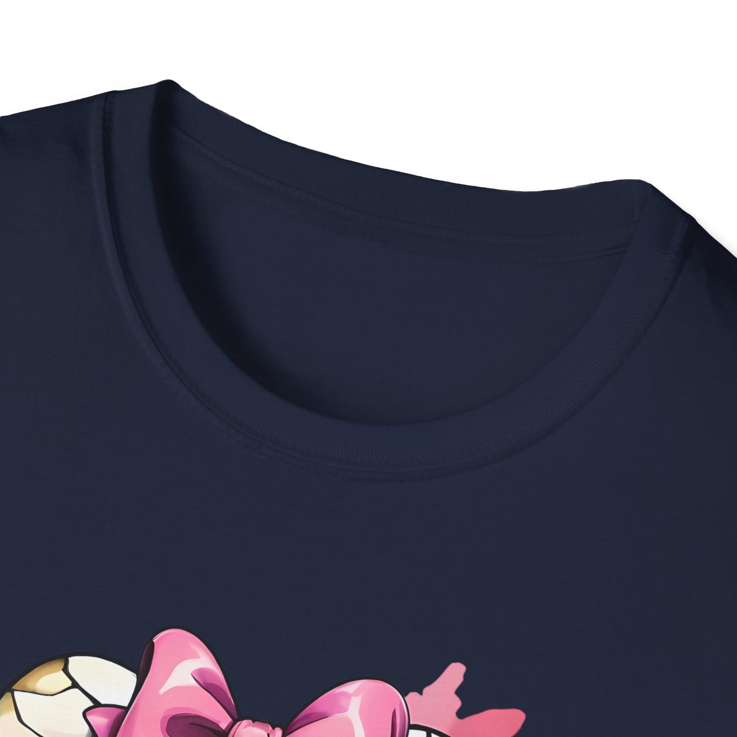 Skull Girl Graphic T-Shirt — Pink Bow Punk Skull Tee