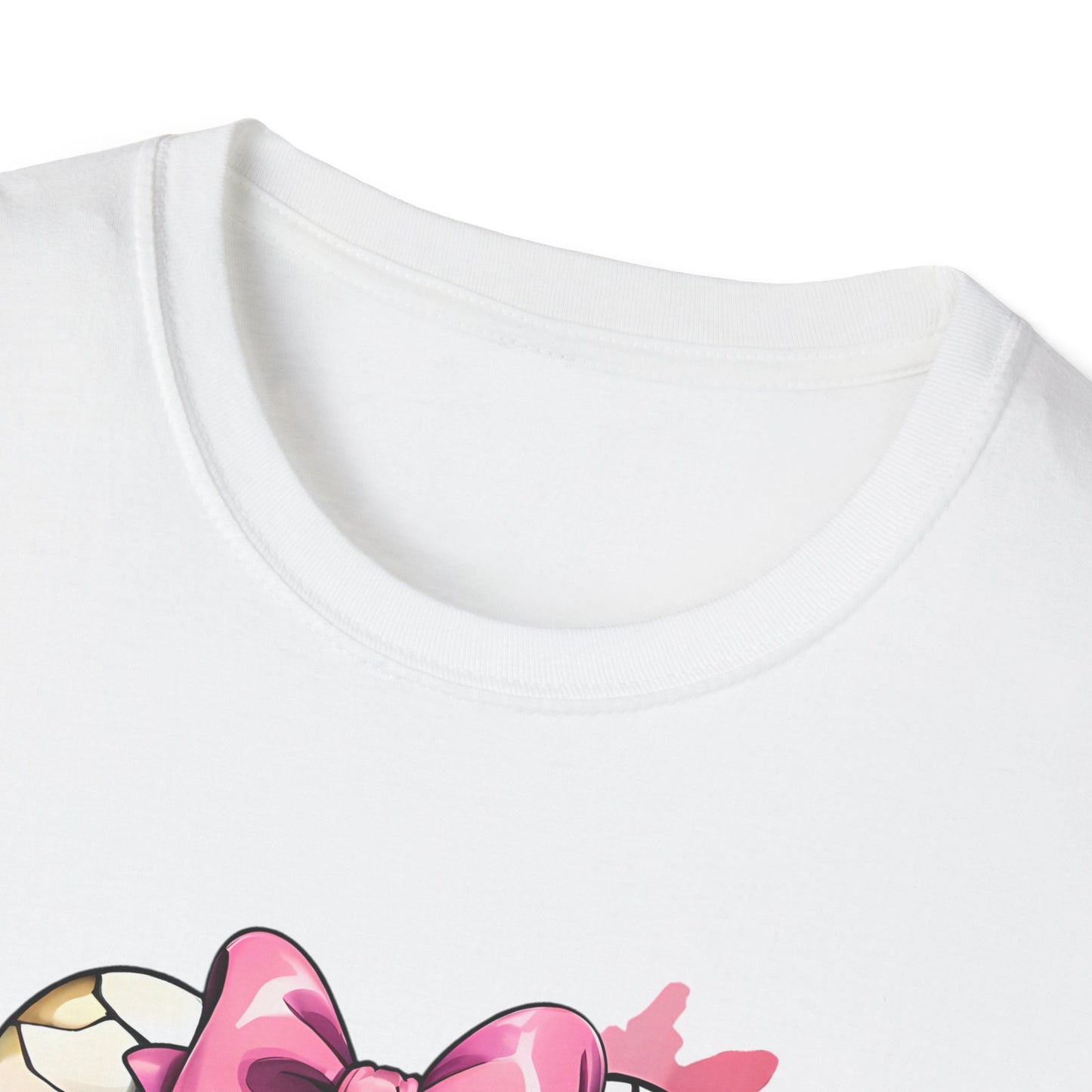 Skull Girl Graphic T-Shirt — Pink Bow Punk Skull Tee
