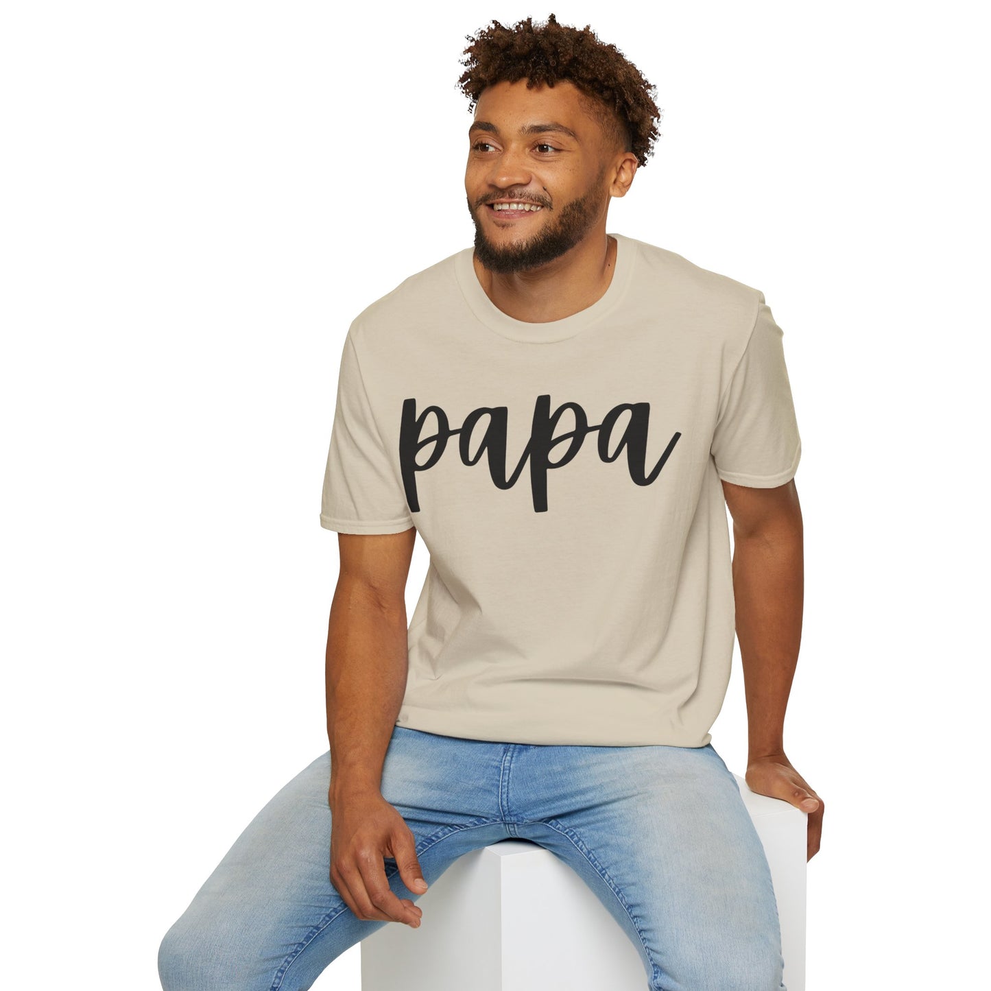 Papa Script T-Shirt