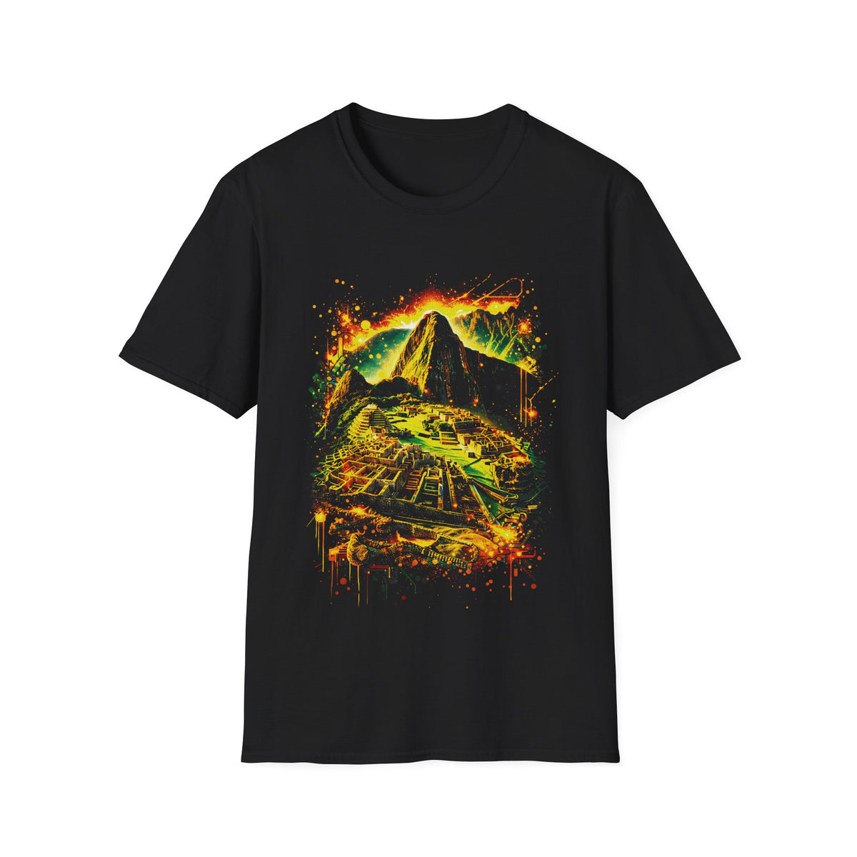 Machu Picchu Wonder of the World Mountain Adventure T-Shirt