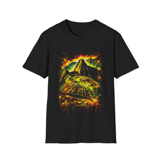 Machu Picchu Wonder of the World Mountain Adventure T-Shirt