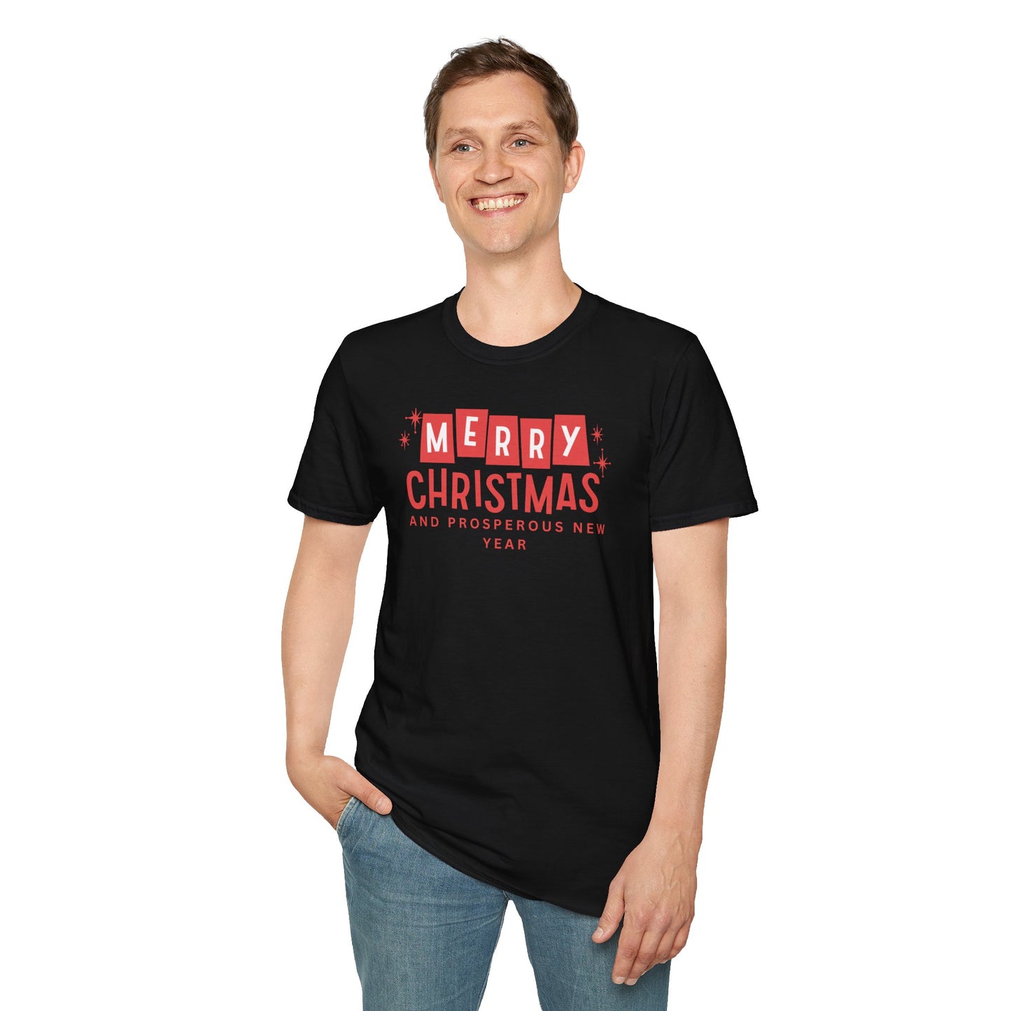 Merry Christmas & Prosperous New Year Unisex Tee