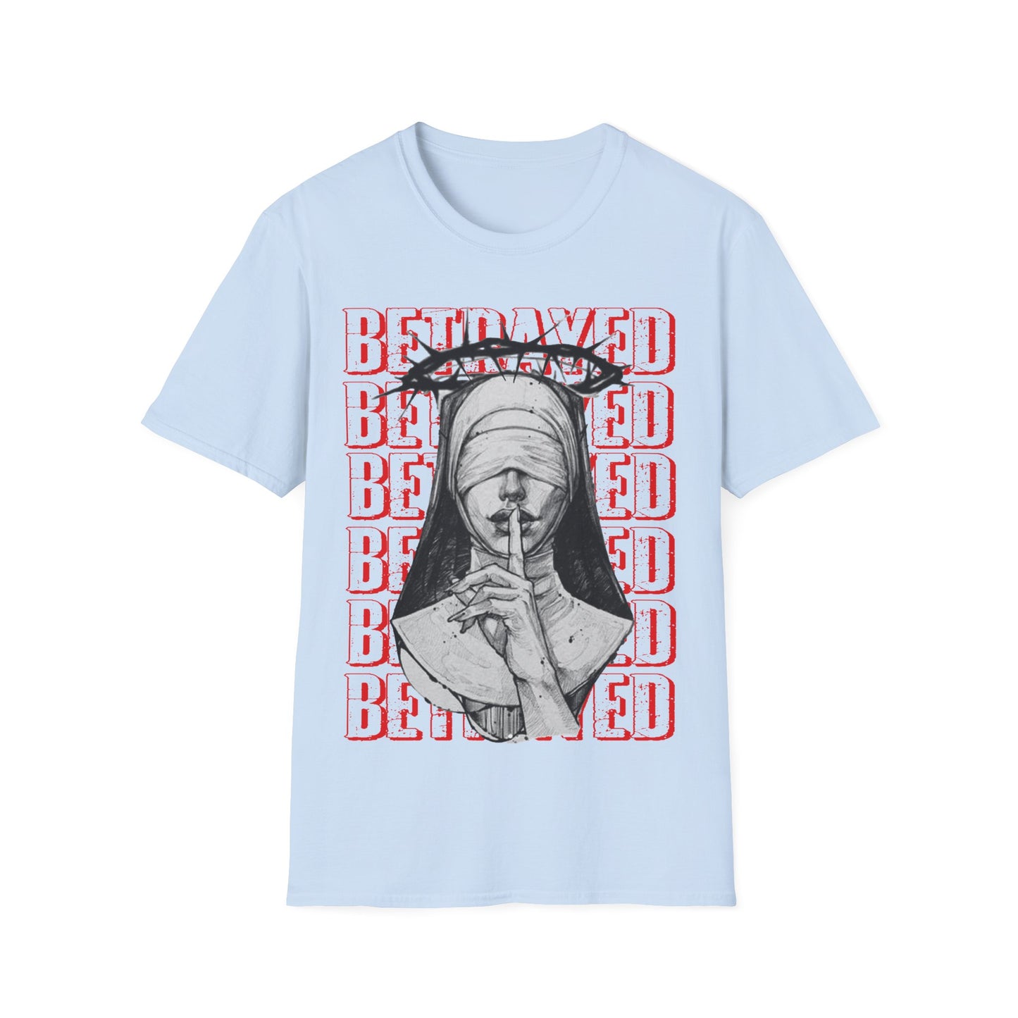 Whispers of Betrayal Dark Nun Graphic Unisex Tee
