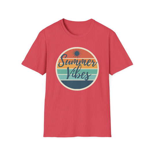 Summer Vibes Sunset Graphic Unisex Tee