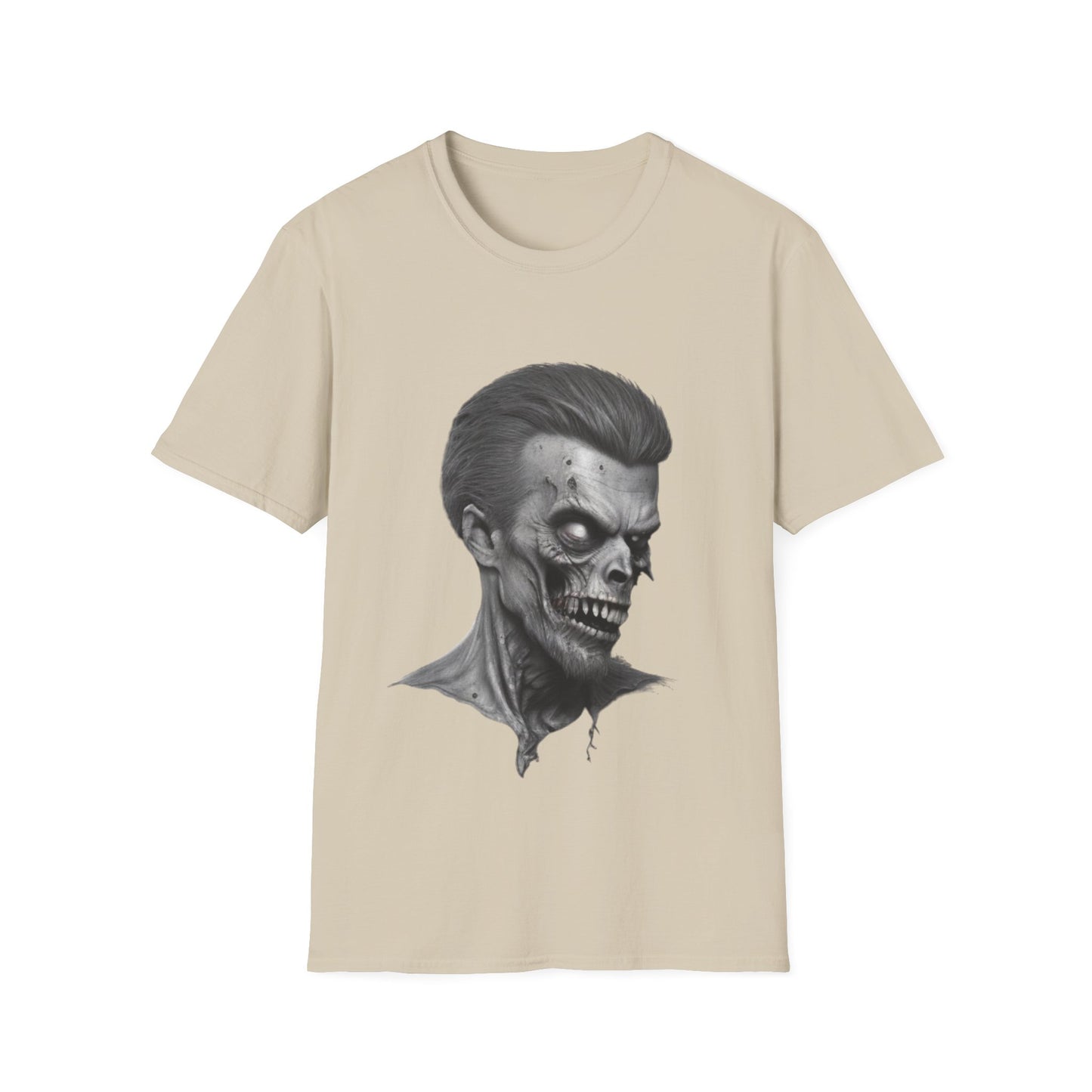 Creepy Undead Zombie Graphic Unisex Tee